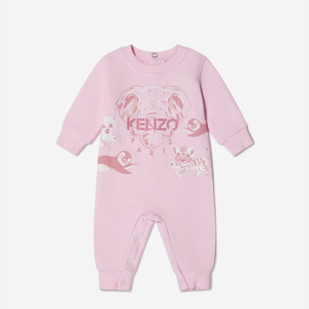 Kenzo Pink Kids One Piece Bodysuit